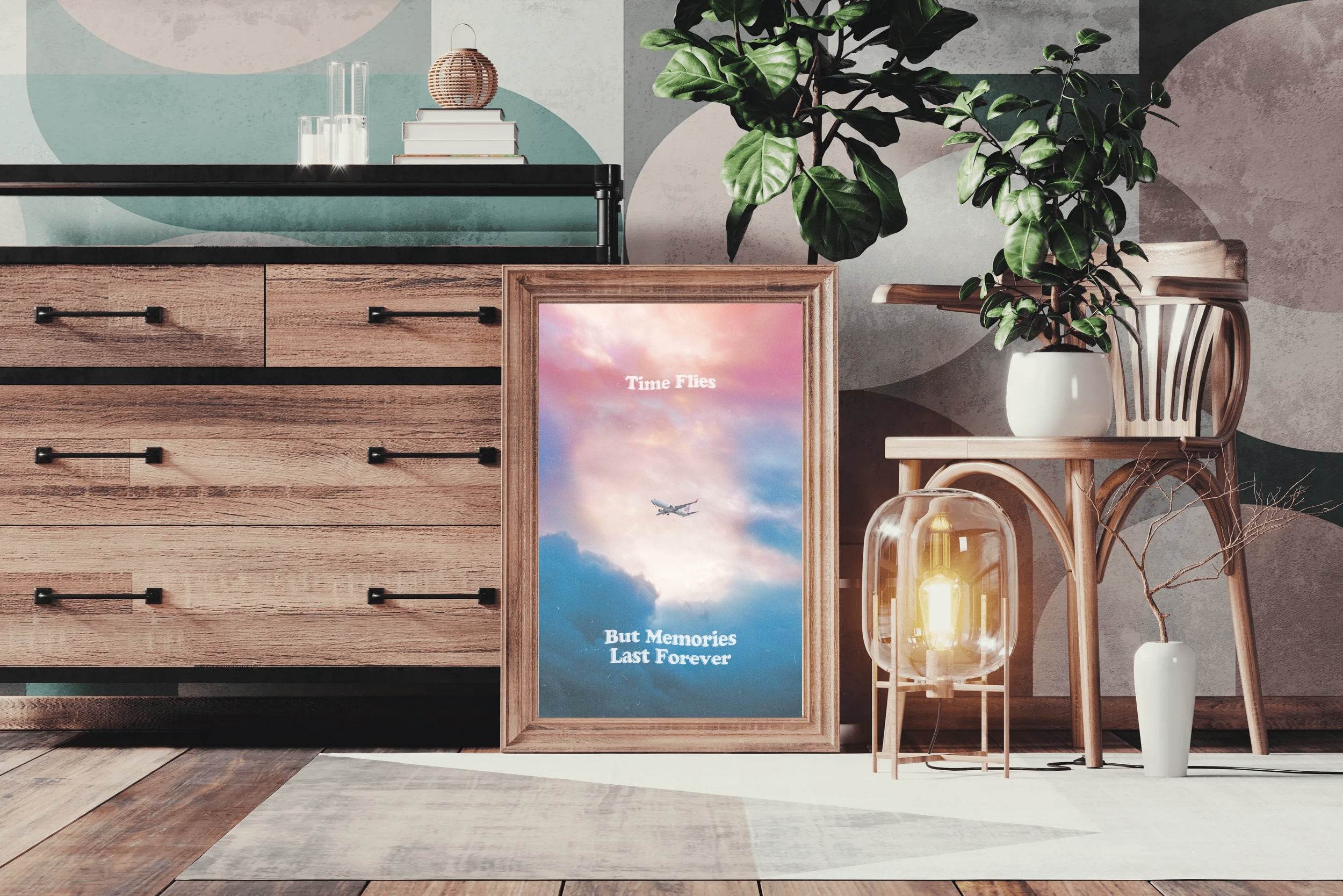 Memories Quote Motivational Wall Art - beink online art store