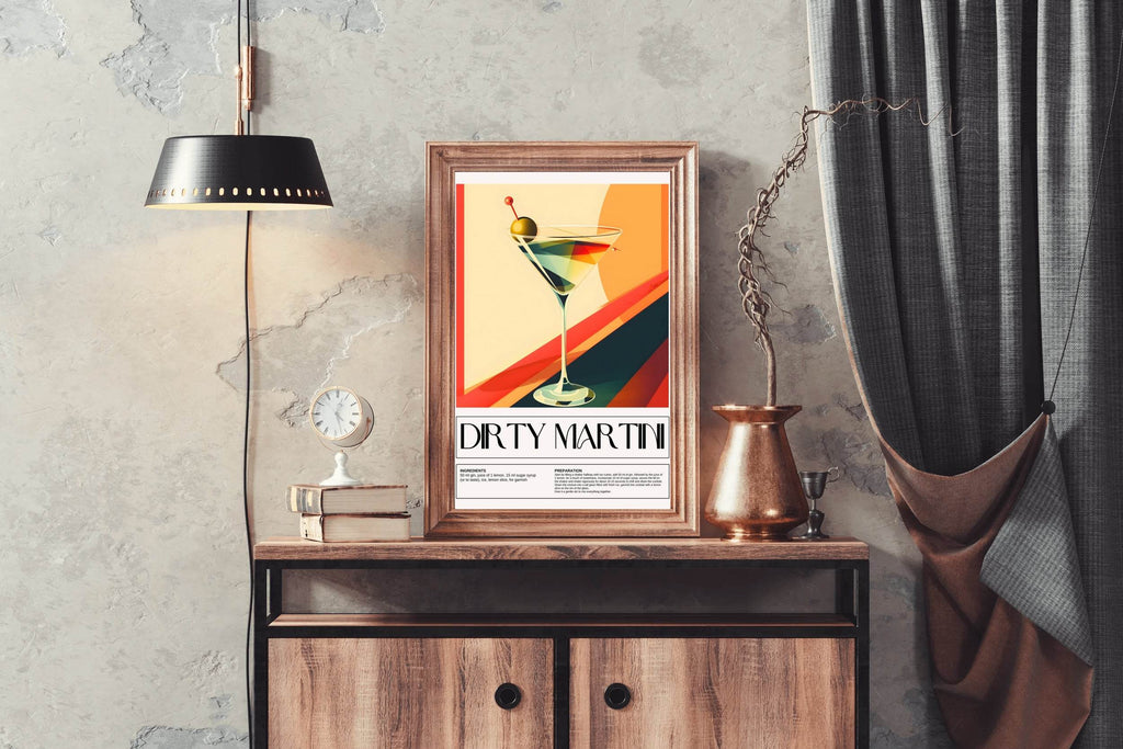 Dirty Martini Wall Art - beink online art store