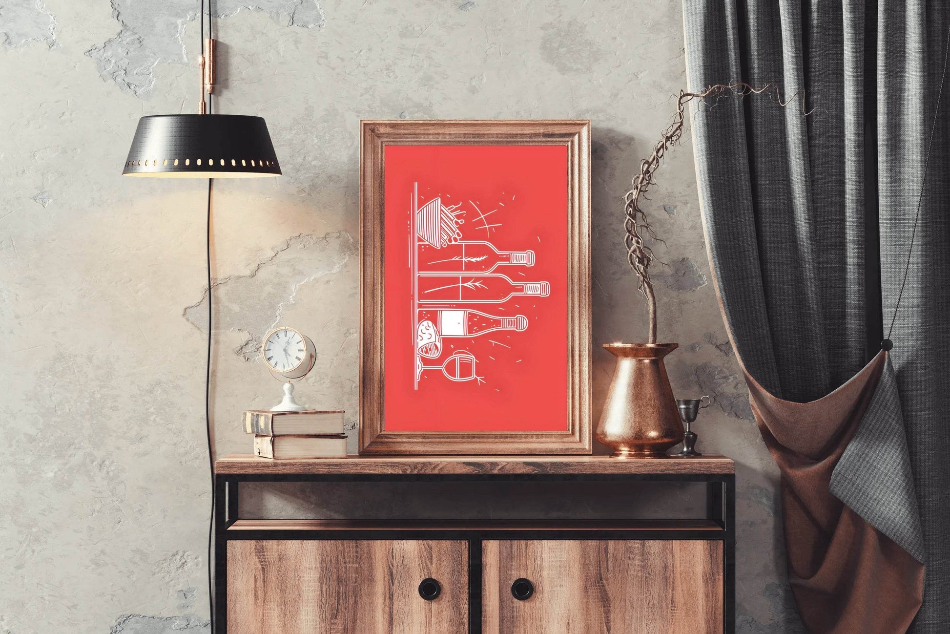 Painting Drink Bottles Wall Art - beink online art store