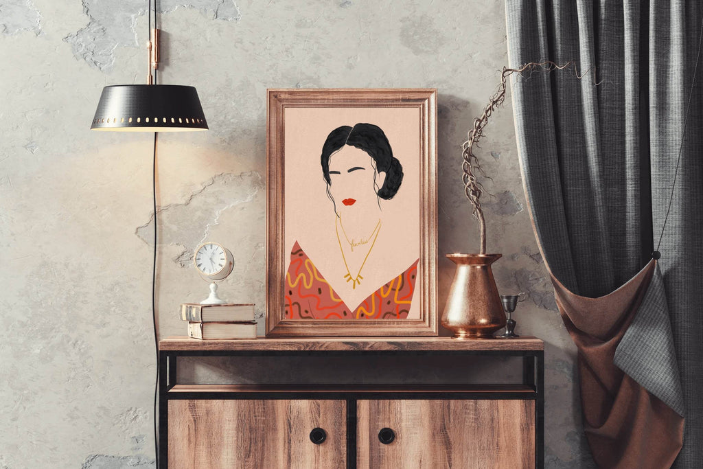 Painting A Woman Without A Face Wall Art - beink online art store