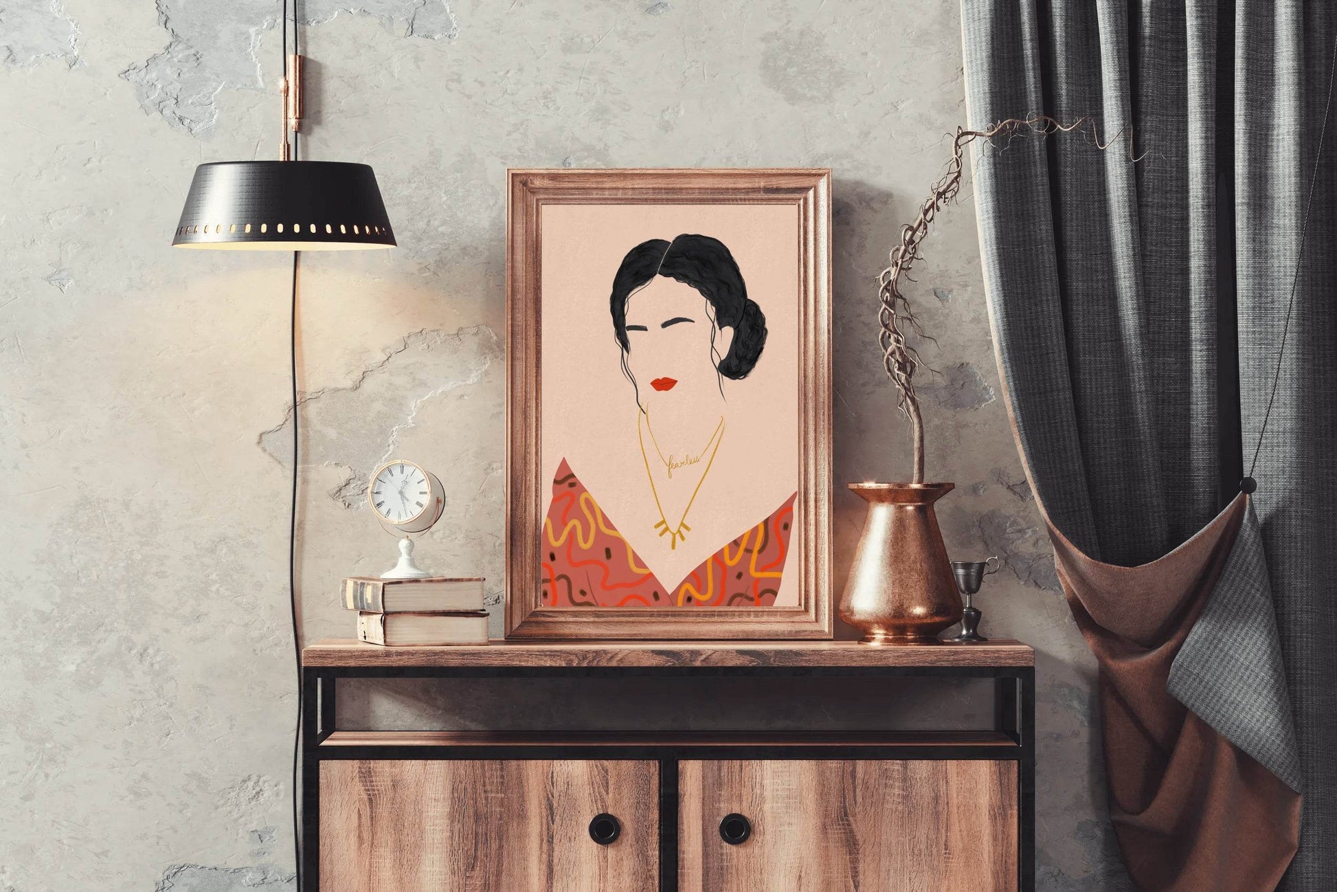 Painting A Woman Without A Face Wall Art - beink online art store