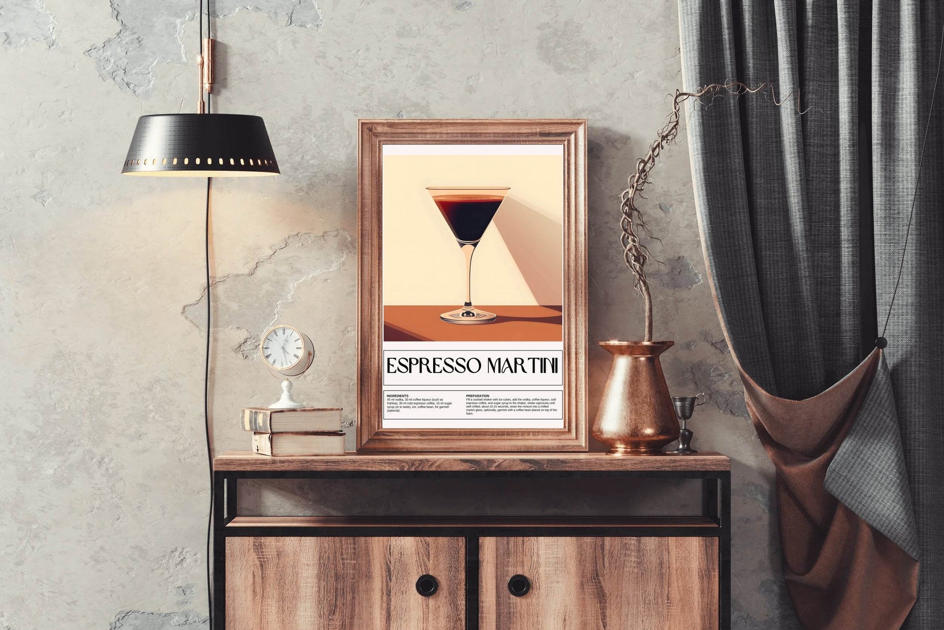 Espresso Martini Wall Art - beink online art store