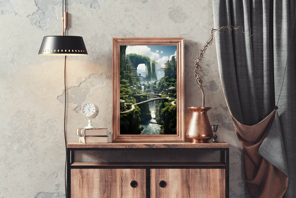 Lush Valleys Wall Art - beink online art store