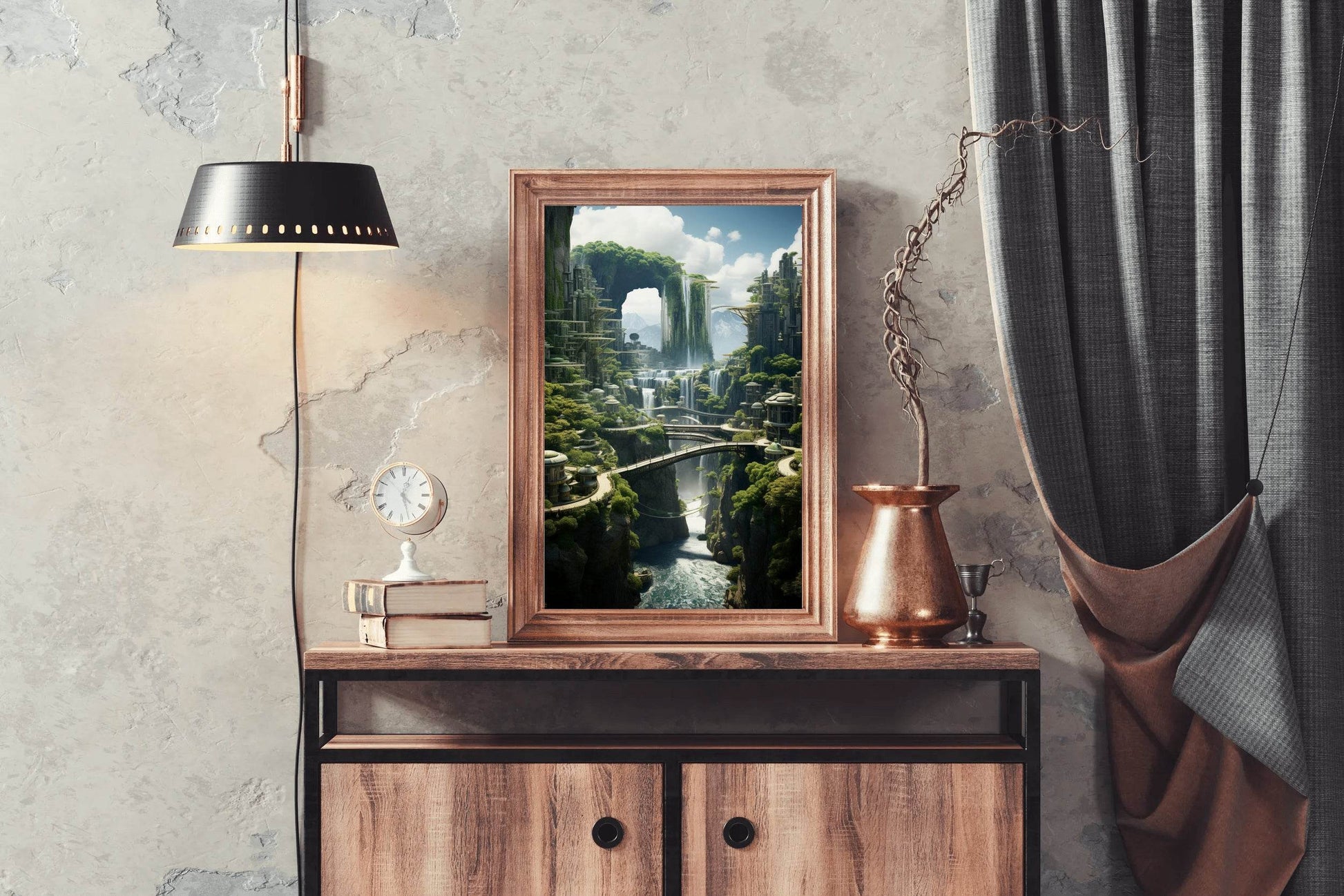 Lush Valleys Wall Art - beink online art store