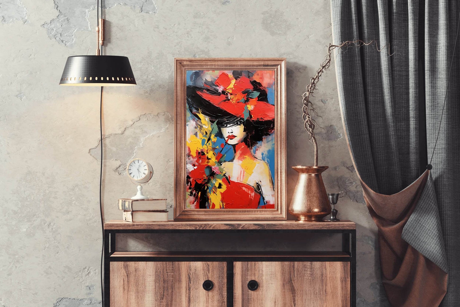Flower Bride Painting - beink online art store