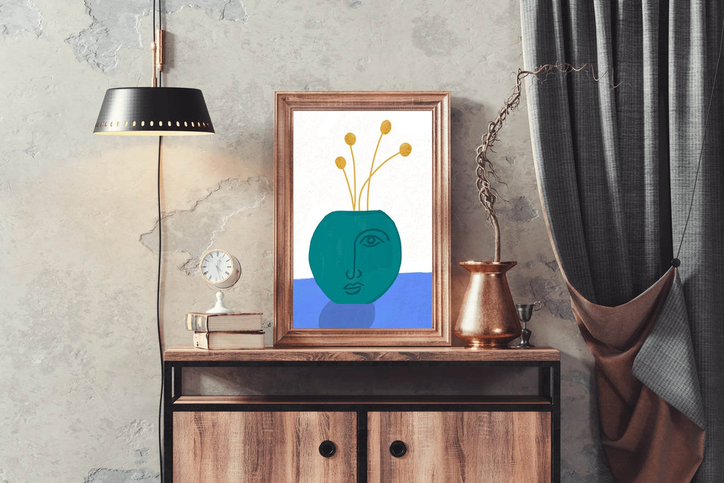 Matisse Style Vase Poster Wall Art - beink online art store