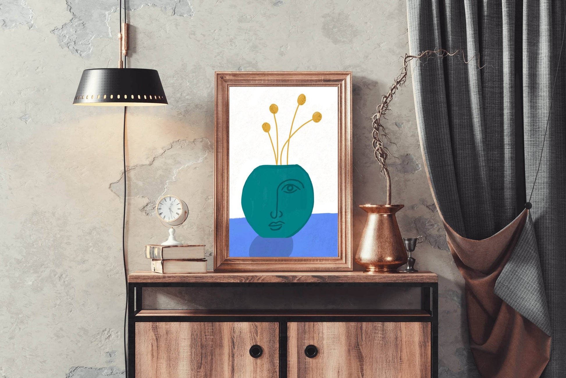 Matisse Style Vase Poster Wall Art - beink online art store