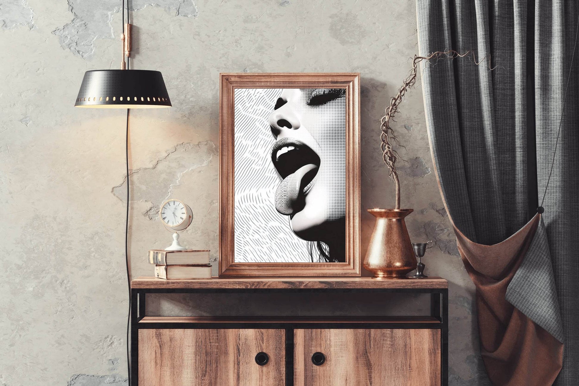 Graphic Glam Modern Wall Art - beink online art store
