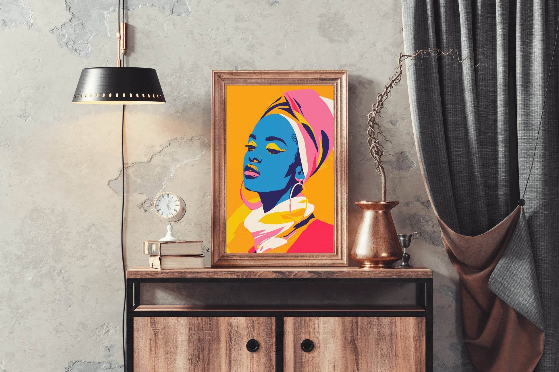 Abstract Woman Wall Art - beink online art store