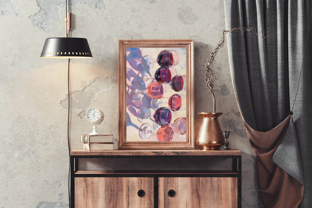 Painting Wine Cocktails Wall Art - beink online art store