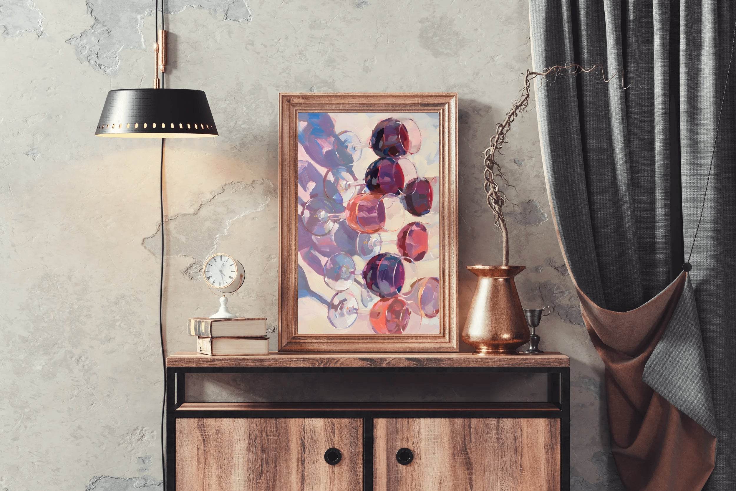 Painting Wine Cocktails Wall Art - beink online art store