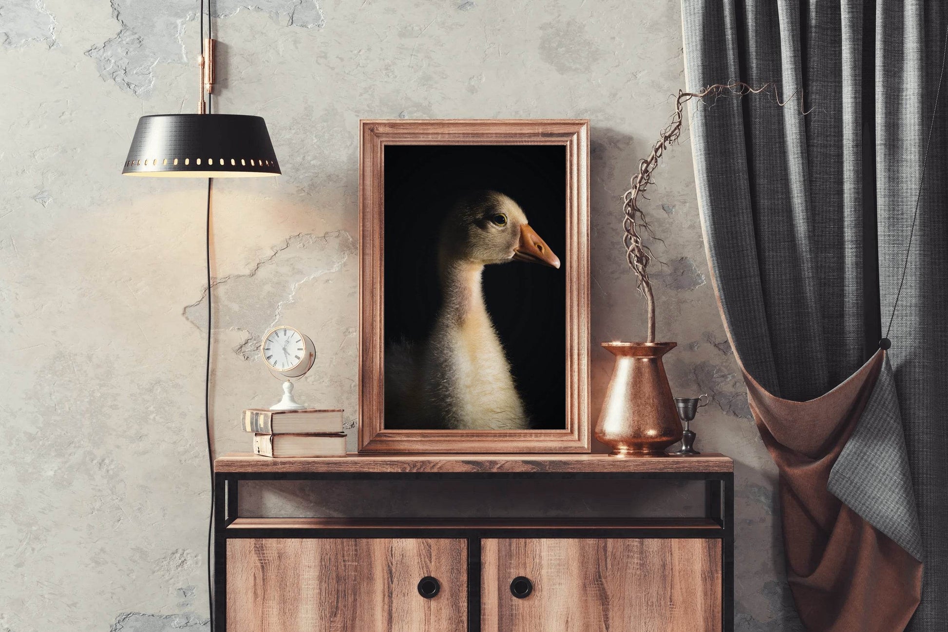 Domestic Goose Wall Art - beink online art store