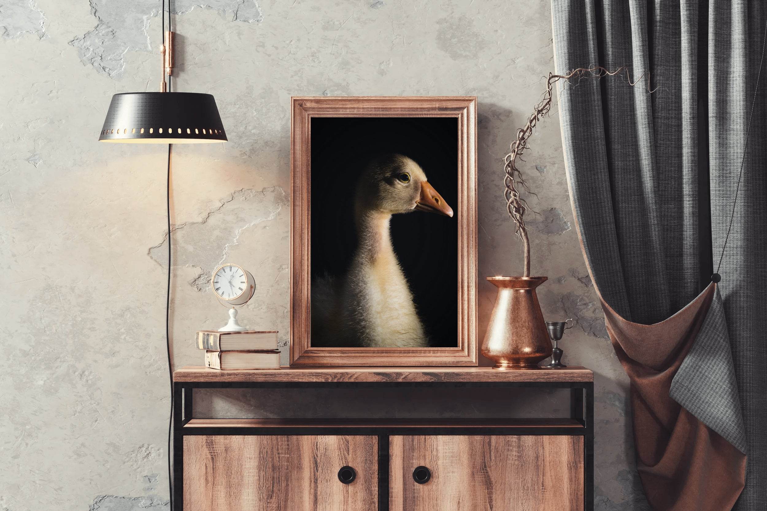 Domestic Goose Wall Art - beink online art store