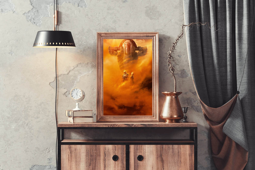 Star Wars The Book of Boba Fett Wall Art - beink online art store