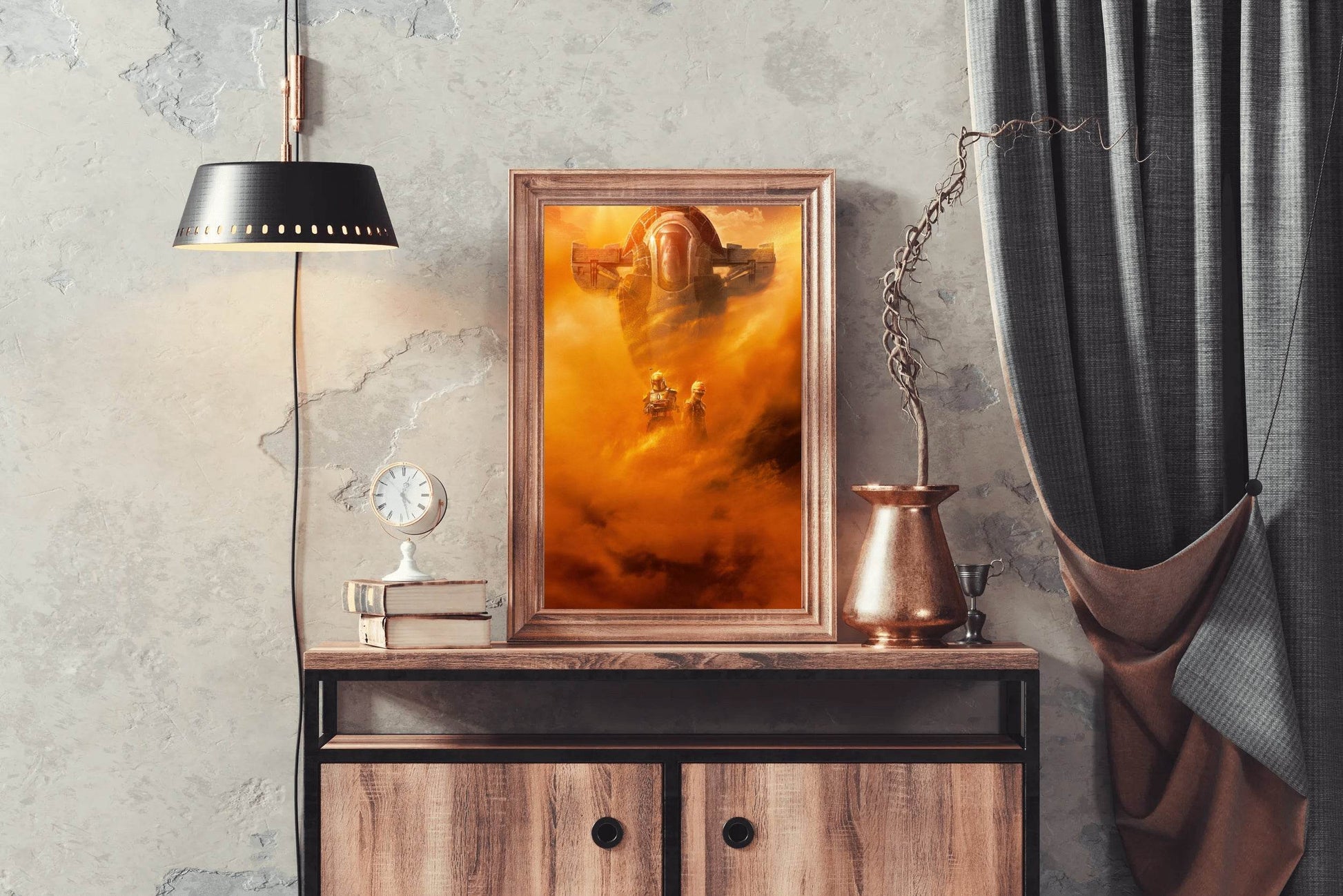 Star Wars The Book of Boba Fett Wall Art - beink online art store