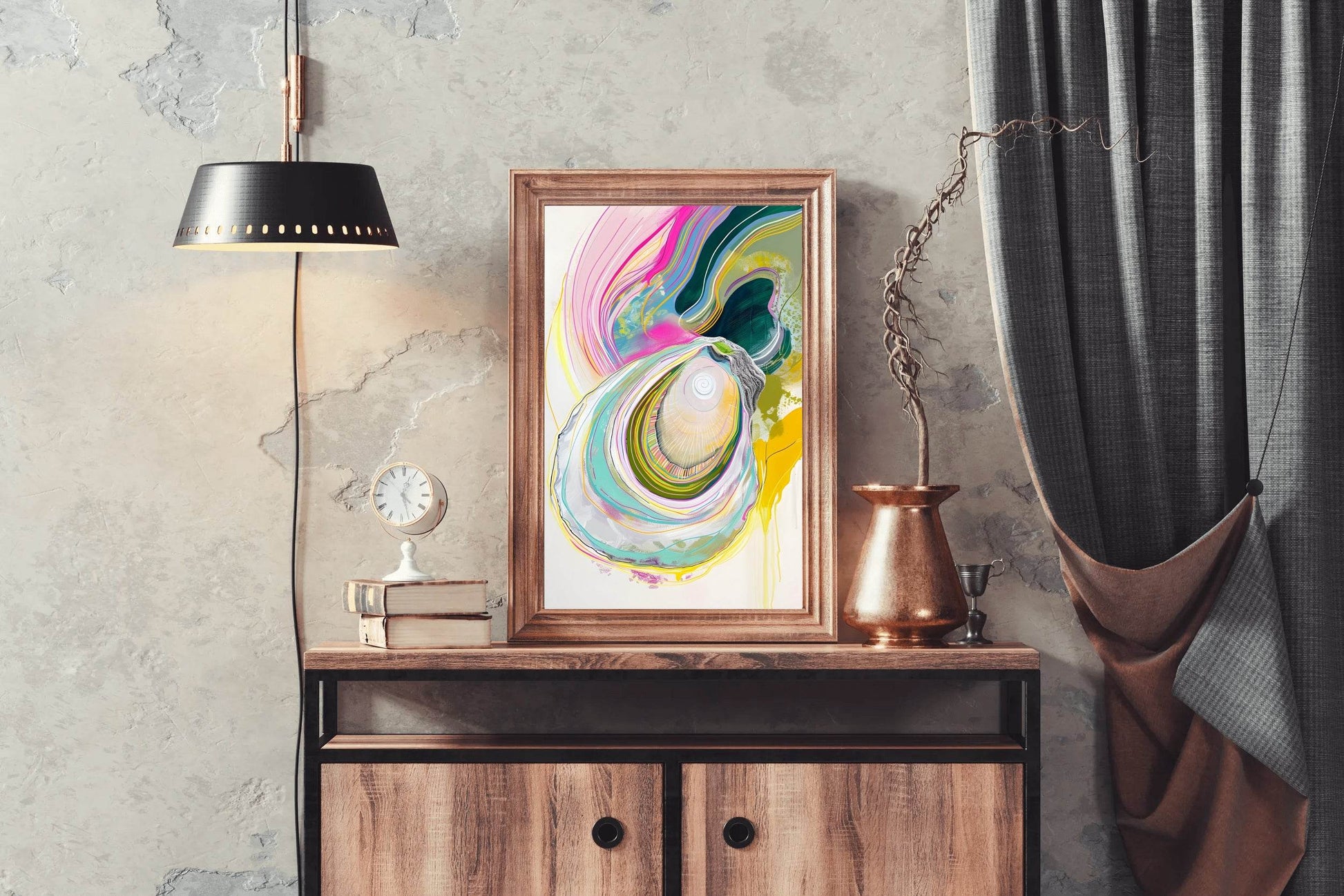 Colorful Watercolor Abstract Digital Art - beink online art store