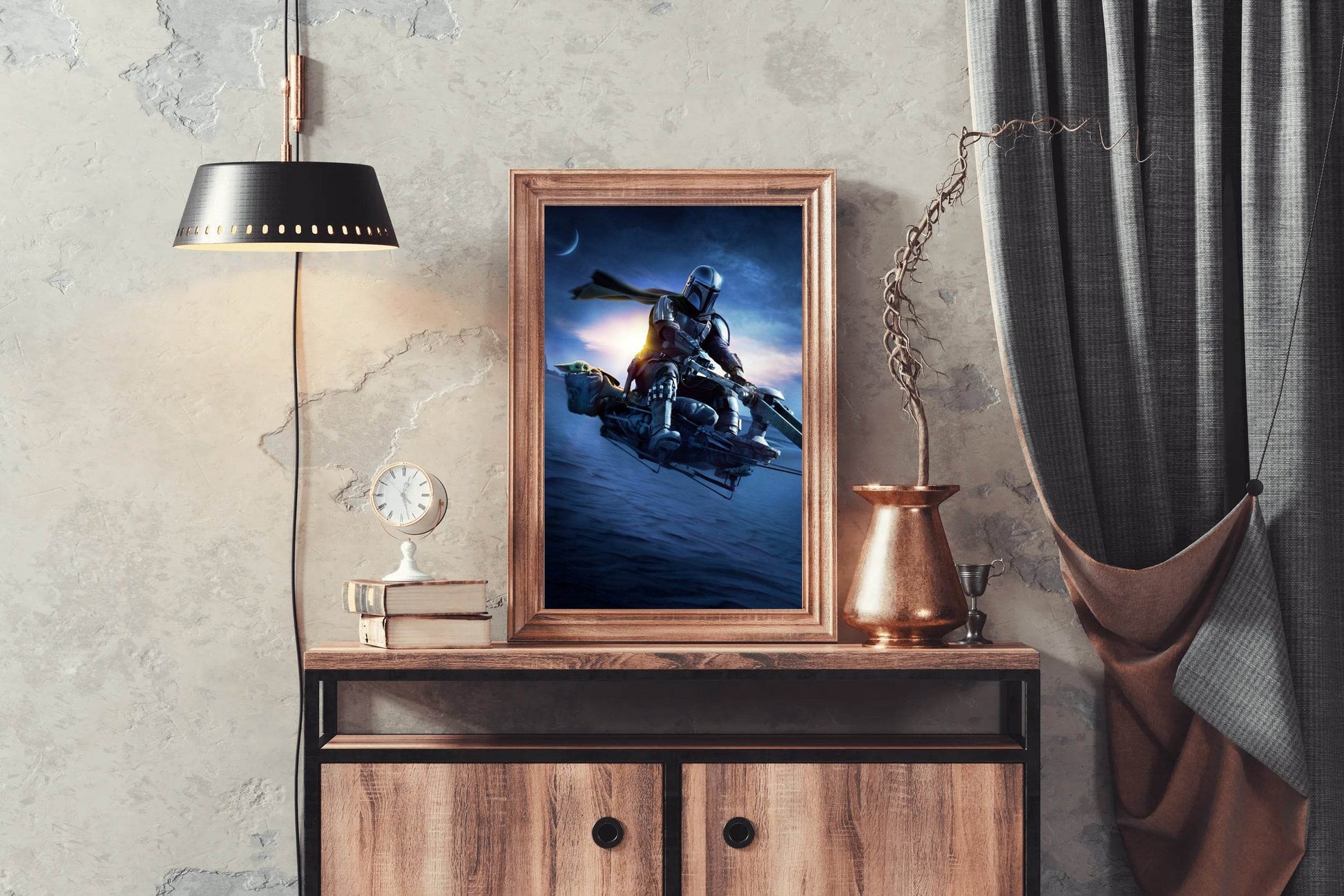 The Mandalorian Wall Art - beink online art store