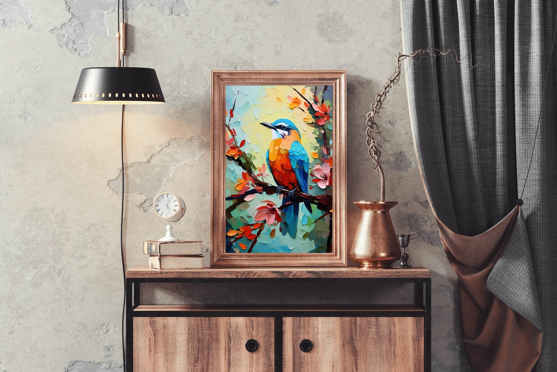 Bee Eater Bird Painting - beink online art store