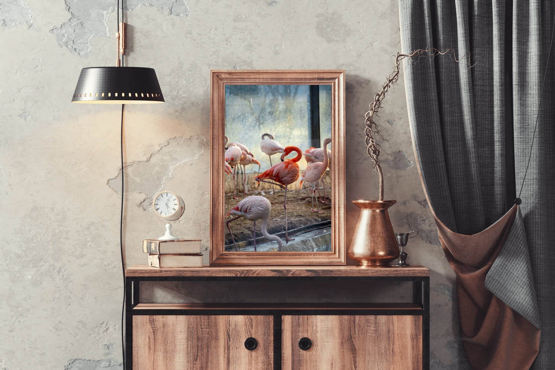American Flamingo Wall Art - beink online art store