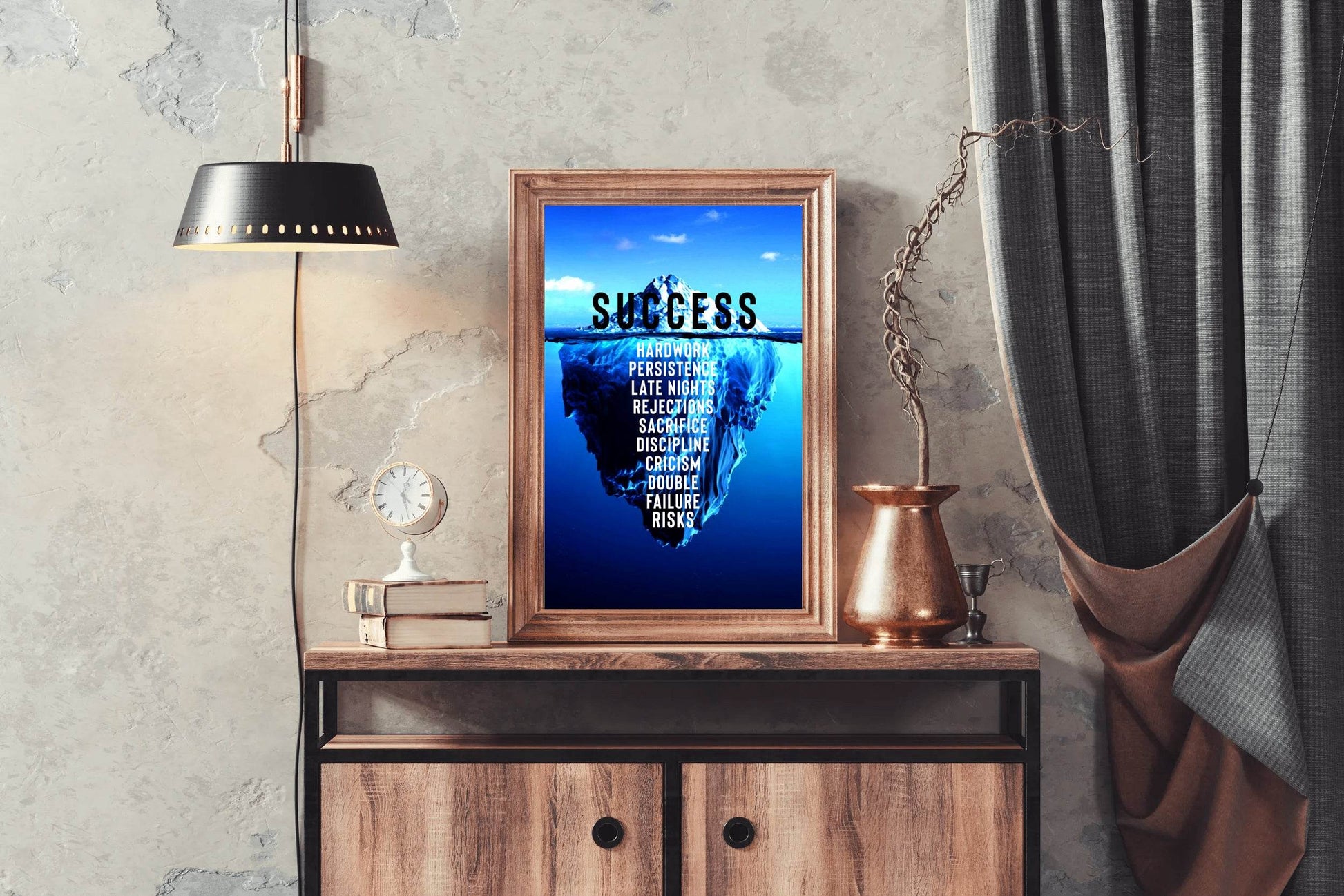 A Path to Success Motivational Wall Art - beink online art store