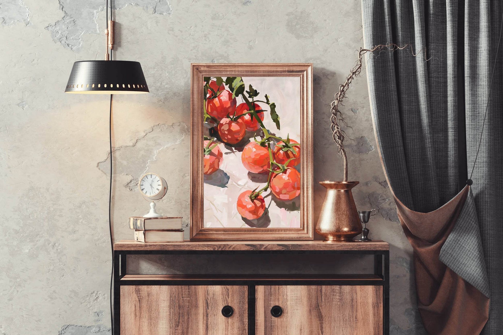 Cluster of Tomatoes Wall Art - beink online art store
