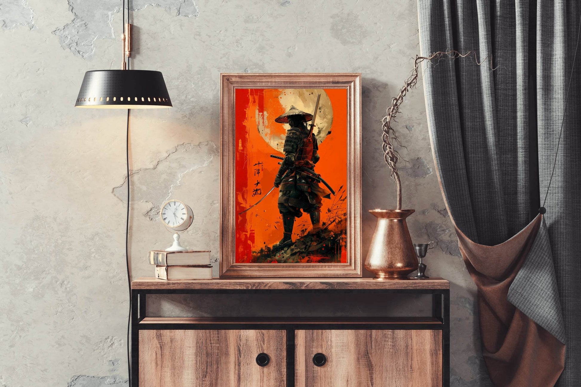 Samurai Wall Art - beink online art store