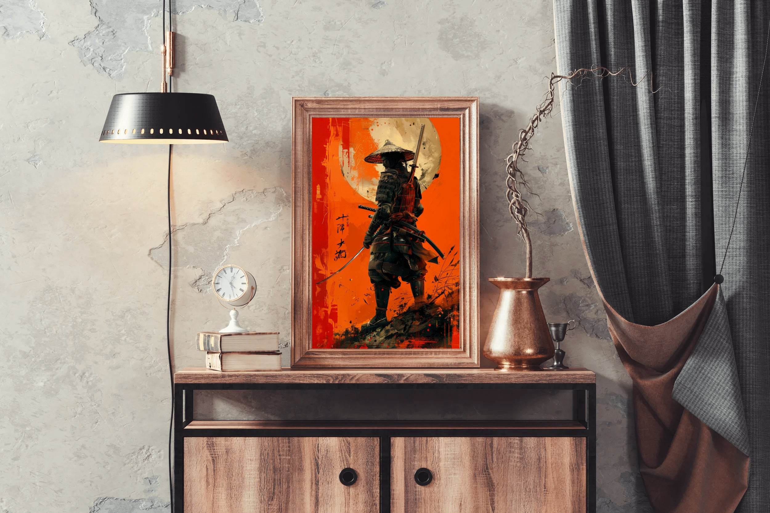 Samurai Wall Art - beink online art store