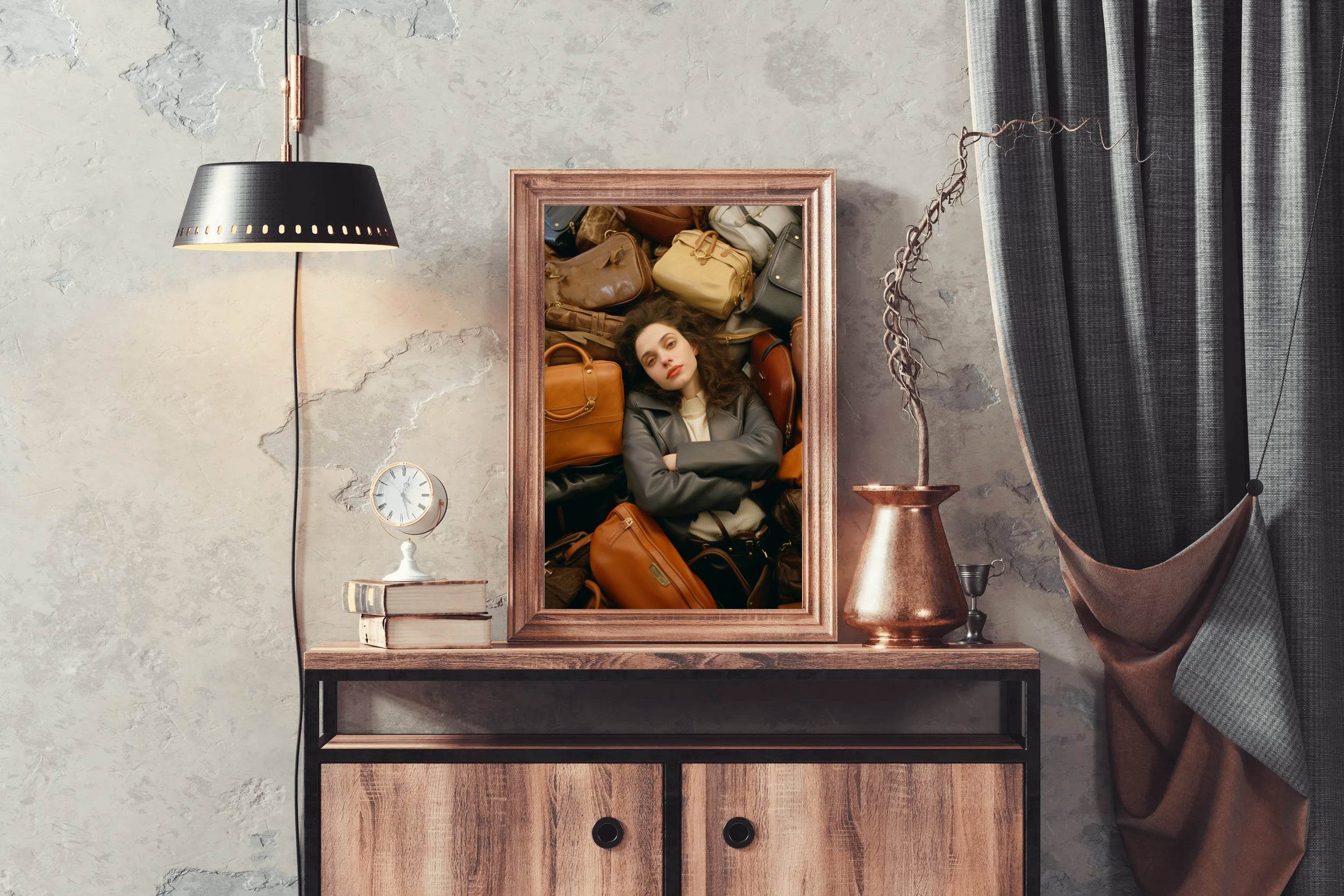 Bag Sale Advertisement Wall Art - beink online art store
