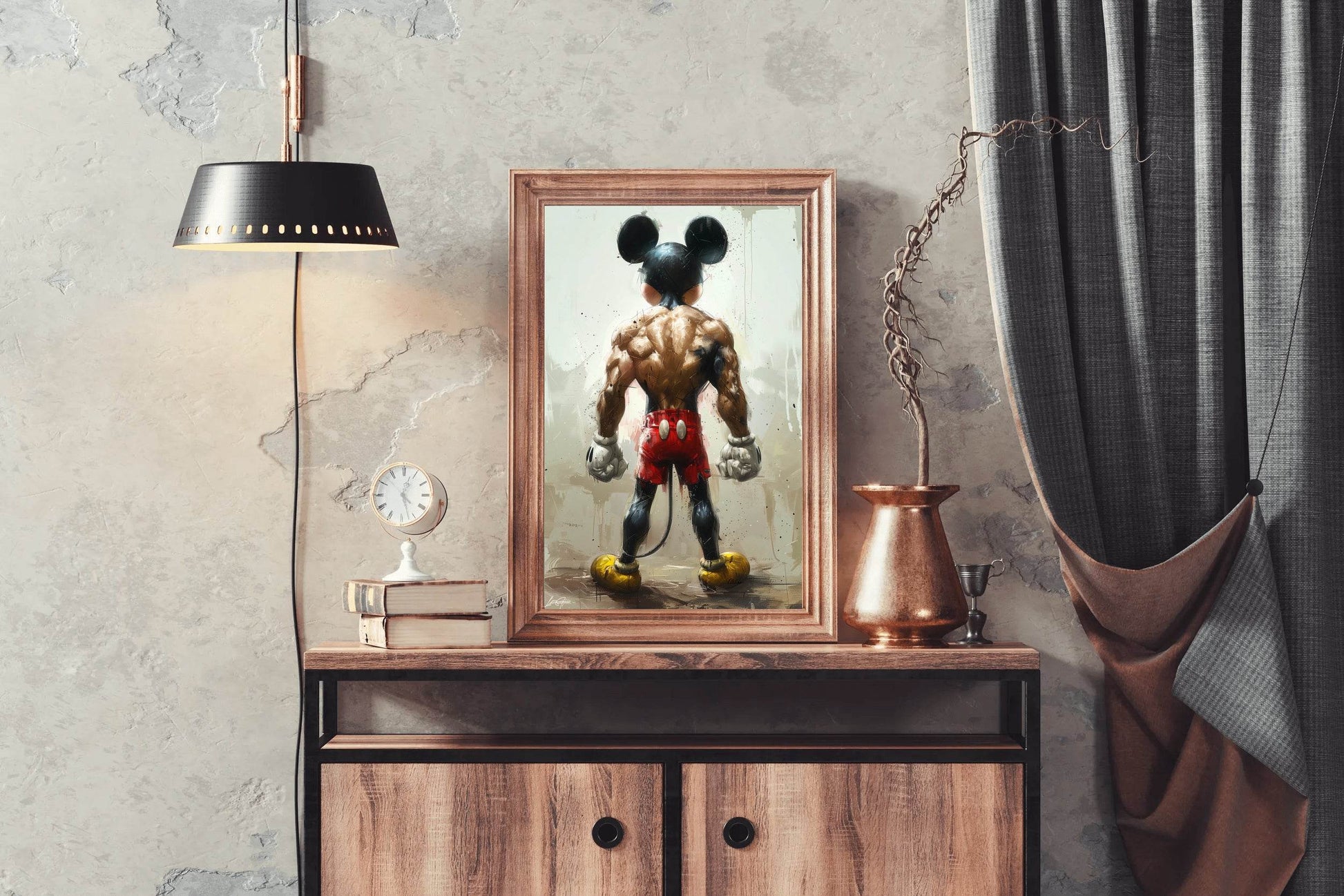 Mickey the Mighty Wall Art - beink online art store
