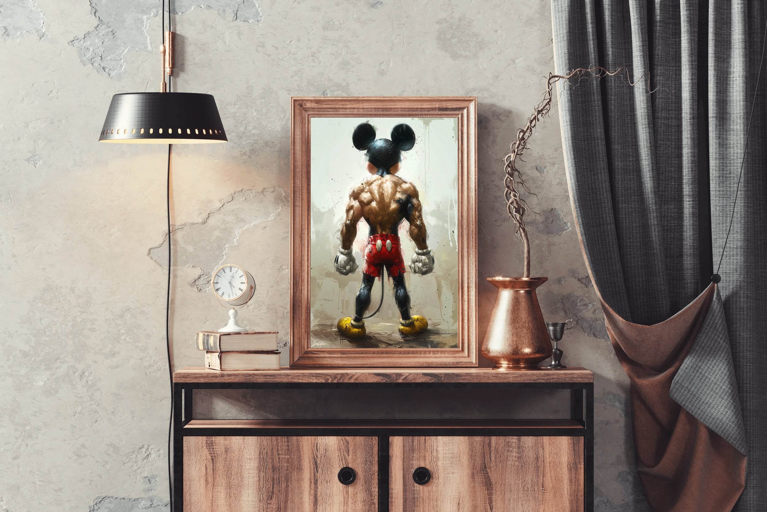 Mickey the Mighty Wall Art - beink online art store