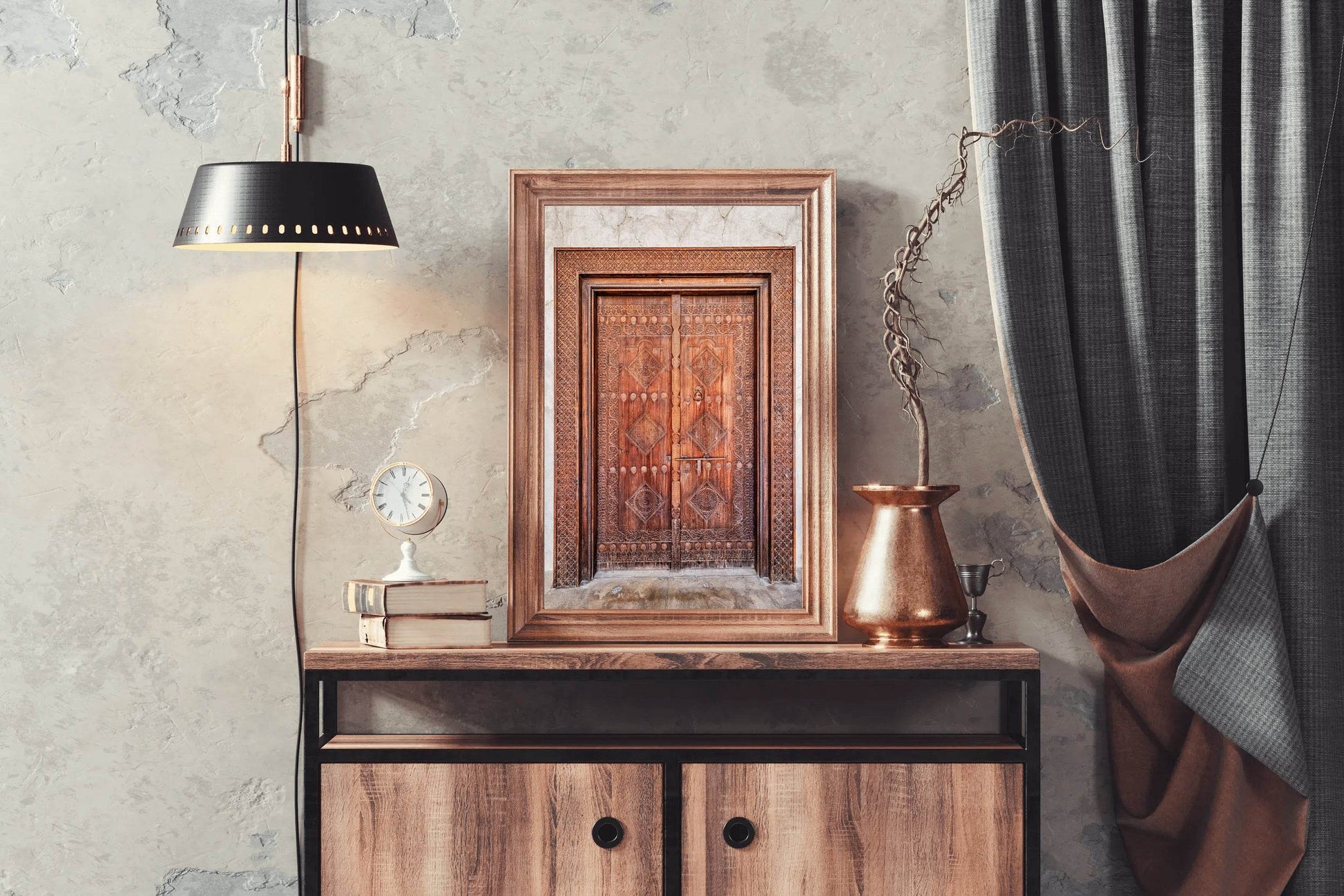 A Door to the Past Wall Art - beink online art store