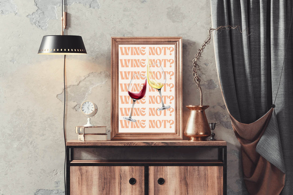 Wine Not Wall Art - beink online art store