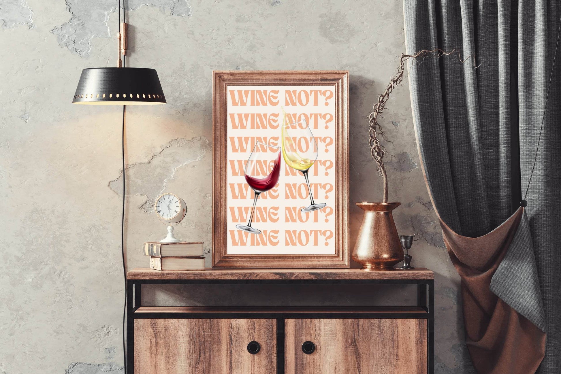 Wine Not Wall Art - beink online art store