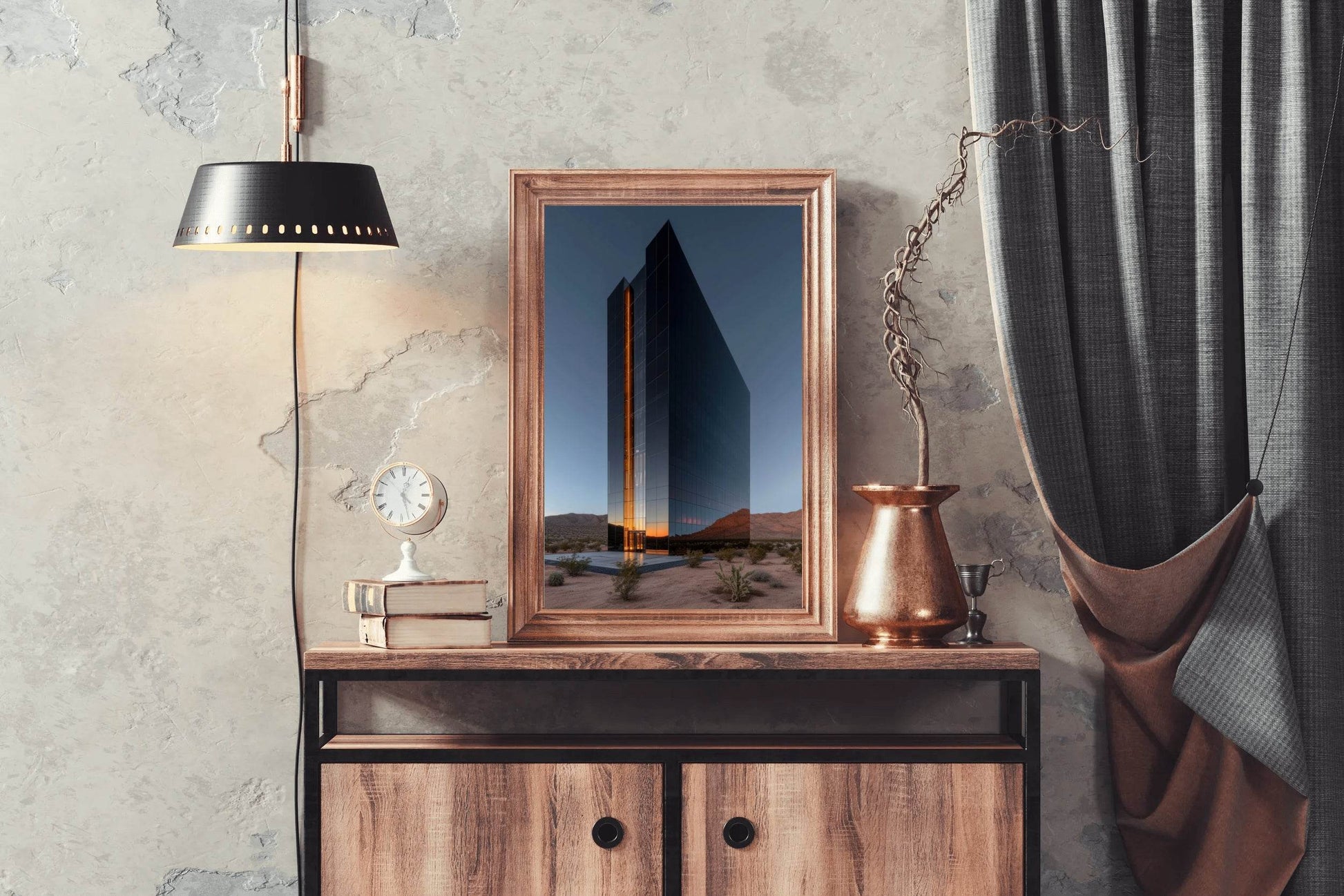Invisible Building Wall Art - beink online art store