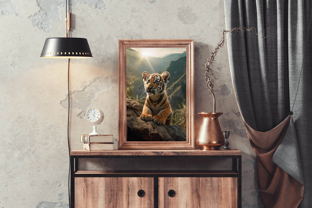 Bengal Tiger Animal Wall Art - beink online art store