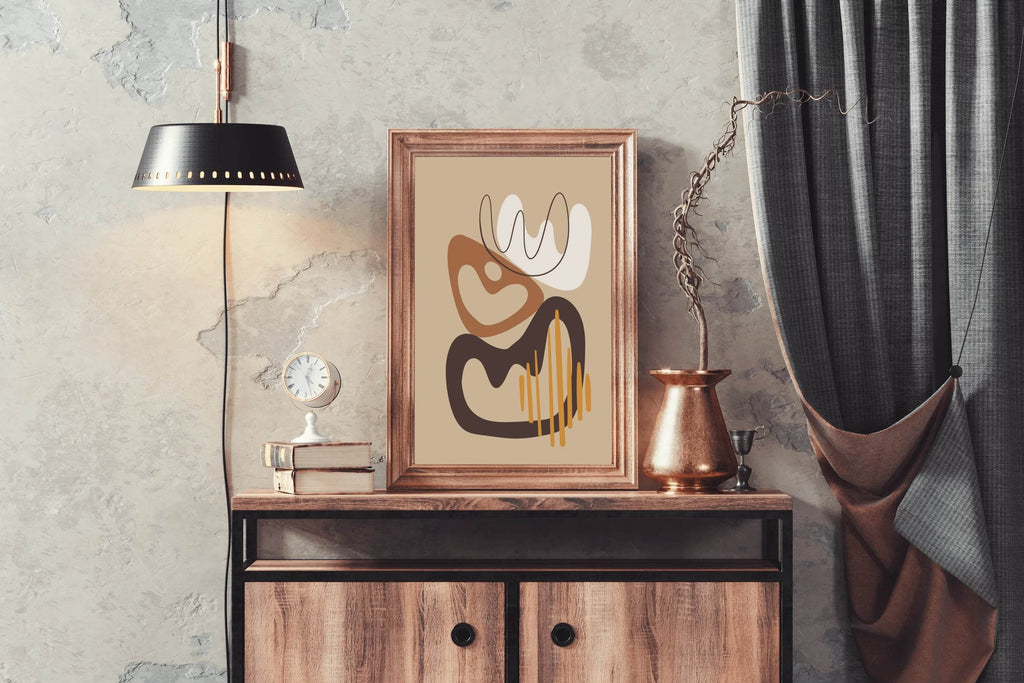 The Ancient Symbol of The Three Crowns Wall Art - beink online art store