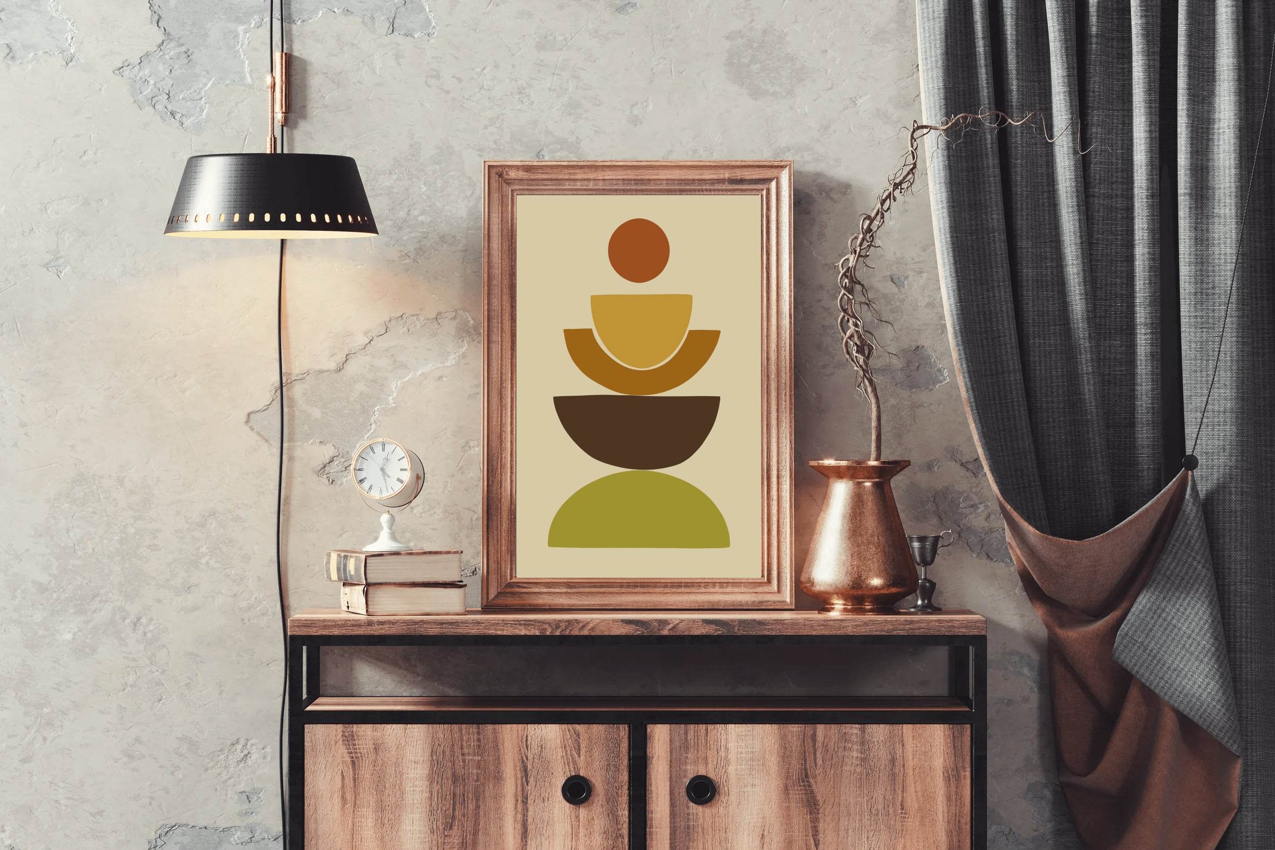 Ivory Vase Wall Art - beink online art store