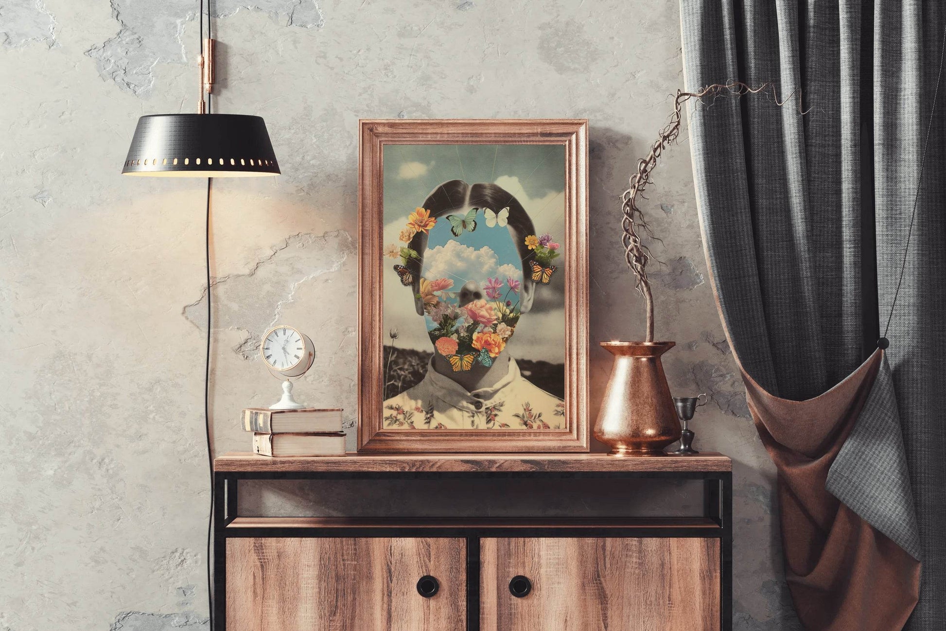 The Face Of A Girl Without A Face Wall Art - beink online art store