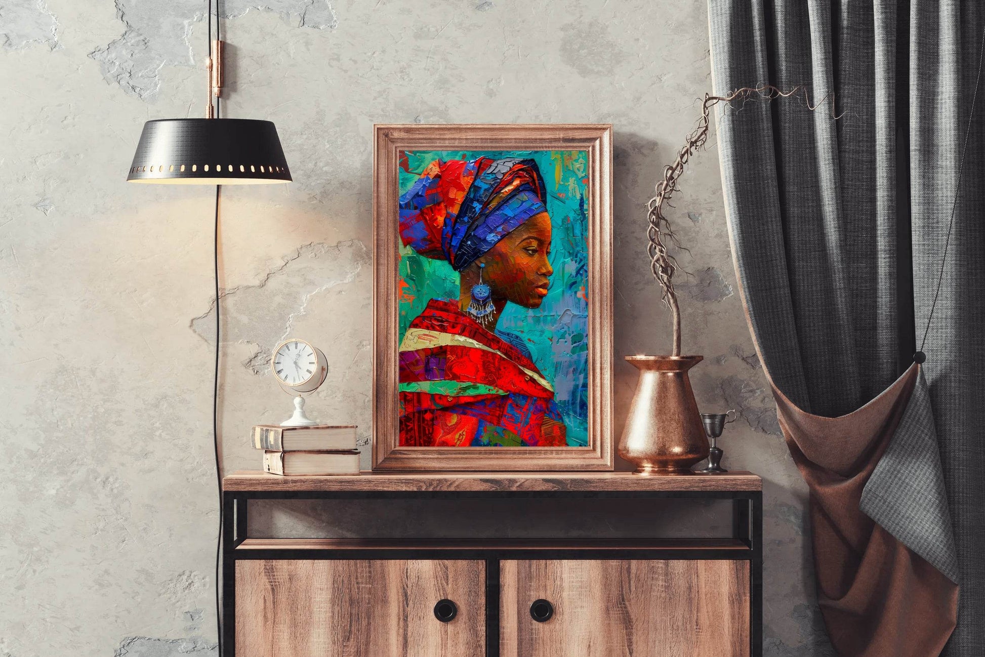 Noble Woman Wall Art - beink online art store