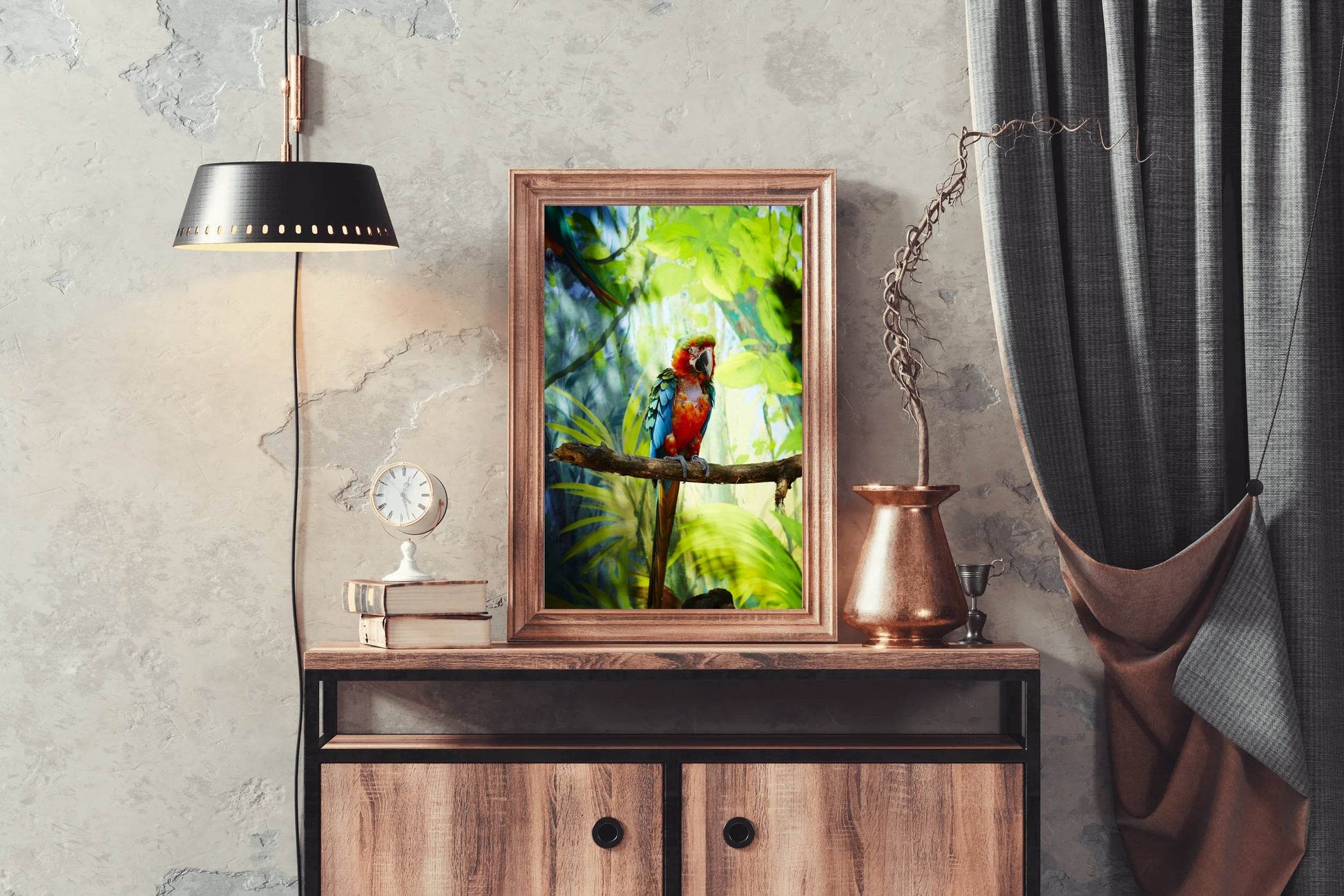 Macaw Bird Wall Art - beink online art store
