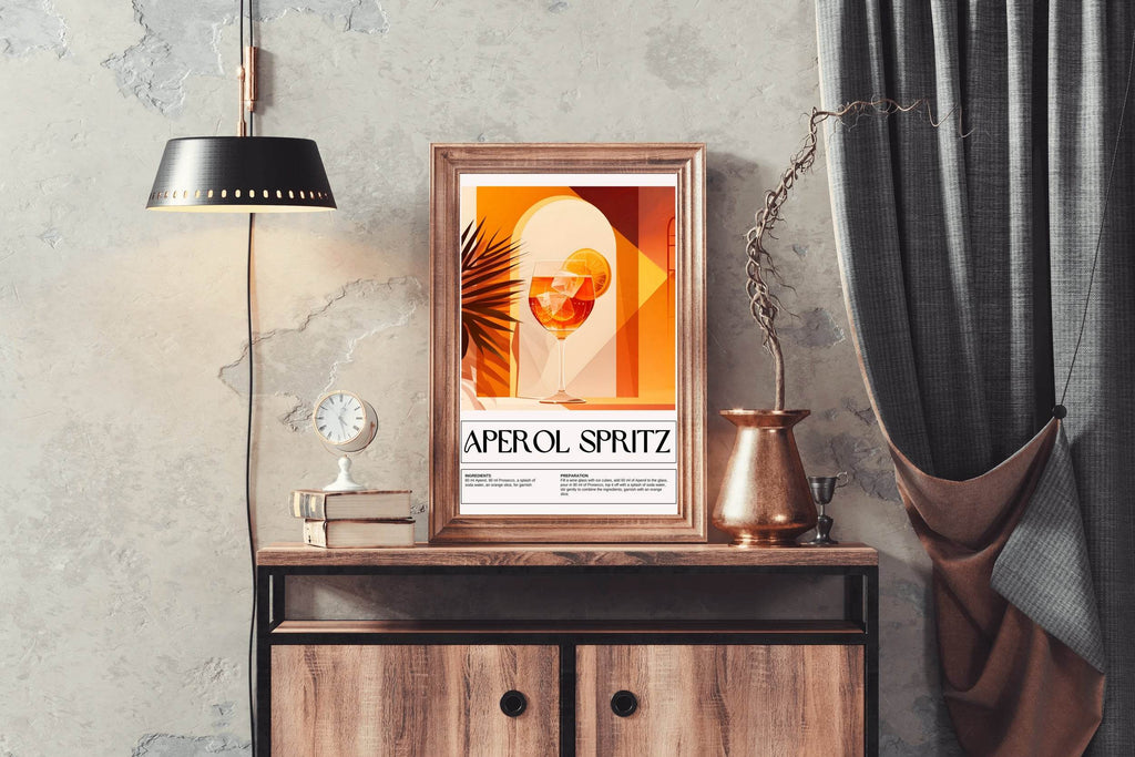Cool Summer Cocktail Wall Art - beink online art store