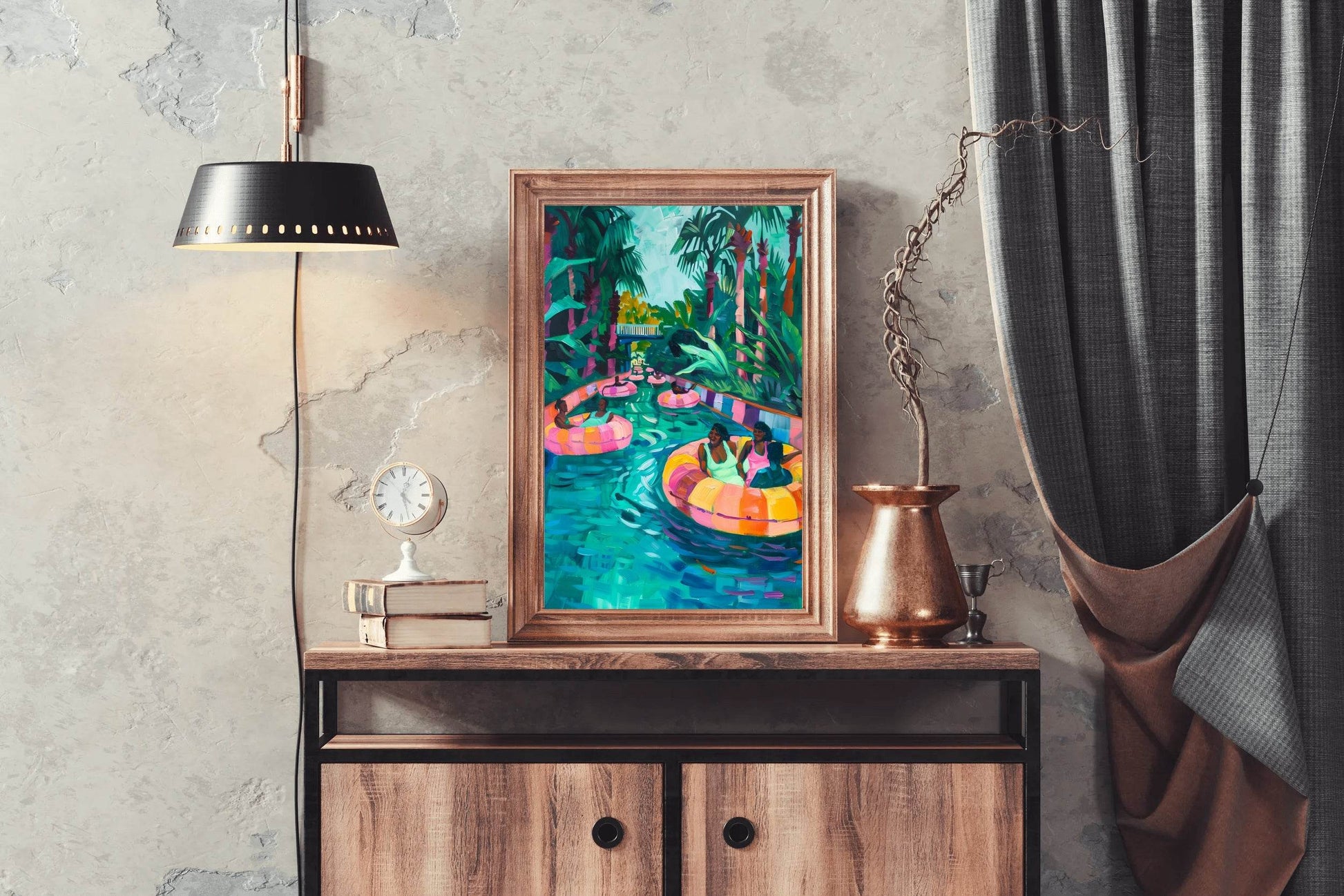 Lazy River Day Wall Art - beink online art store