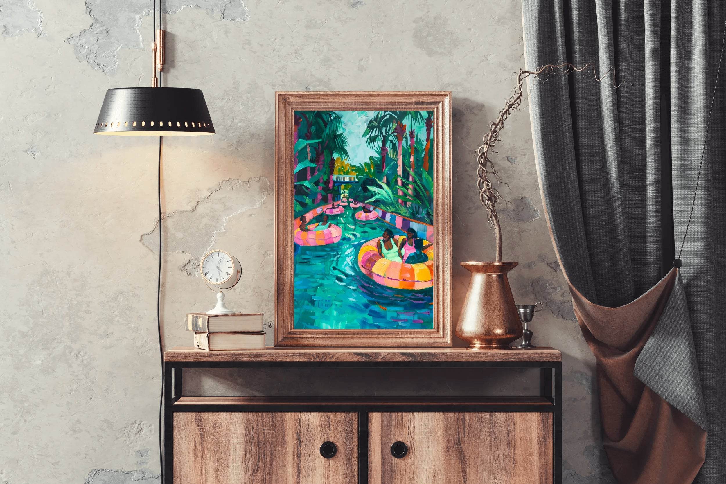 Lazy River Day Wall Art - beink online art store