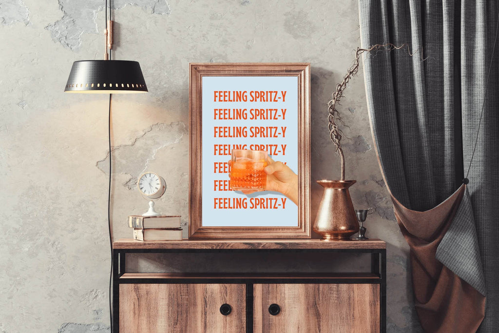 Italian Cocktail Feeling Wall Art - beink online art store