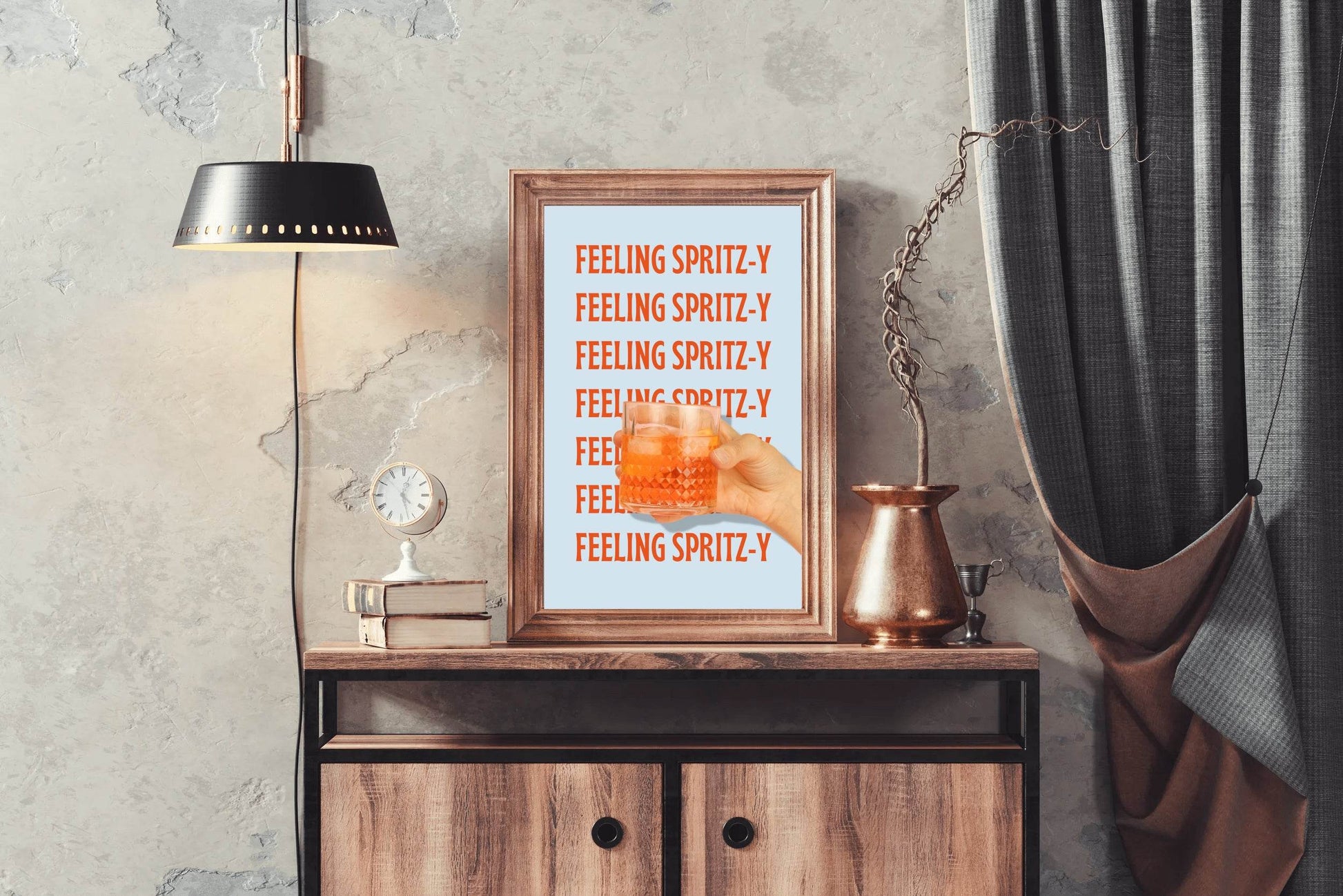 Italian Cocktail Feeling Wall Art - beink online art store