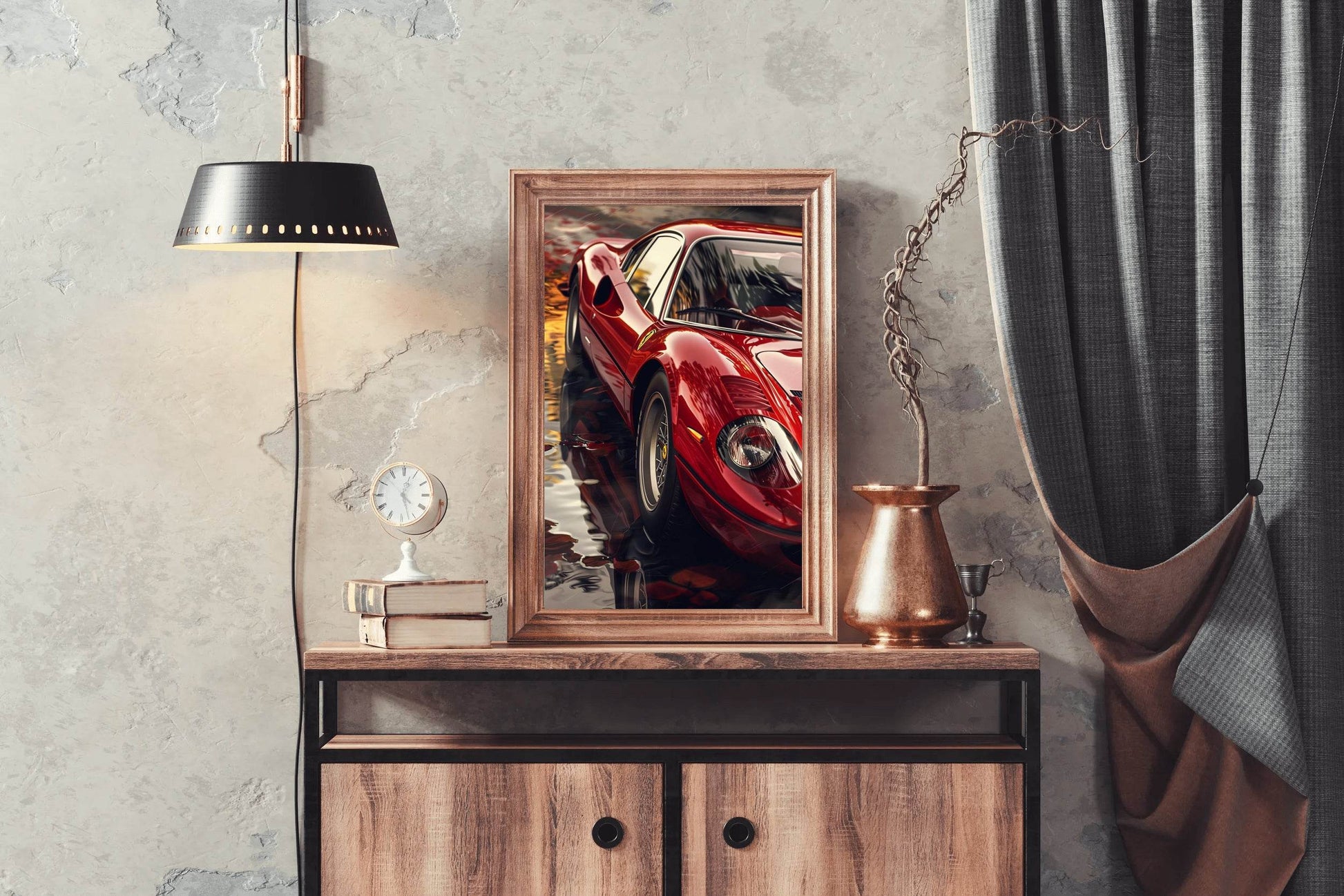 Ferrari Dino 246GT Wall Art - beink online art store