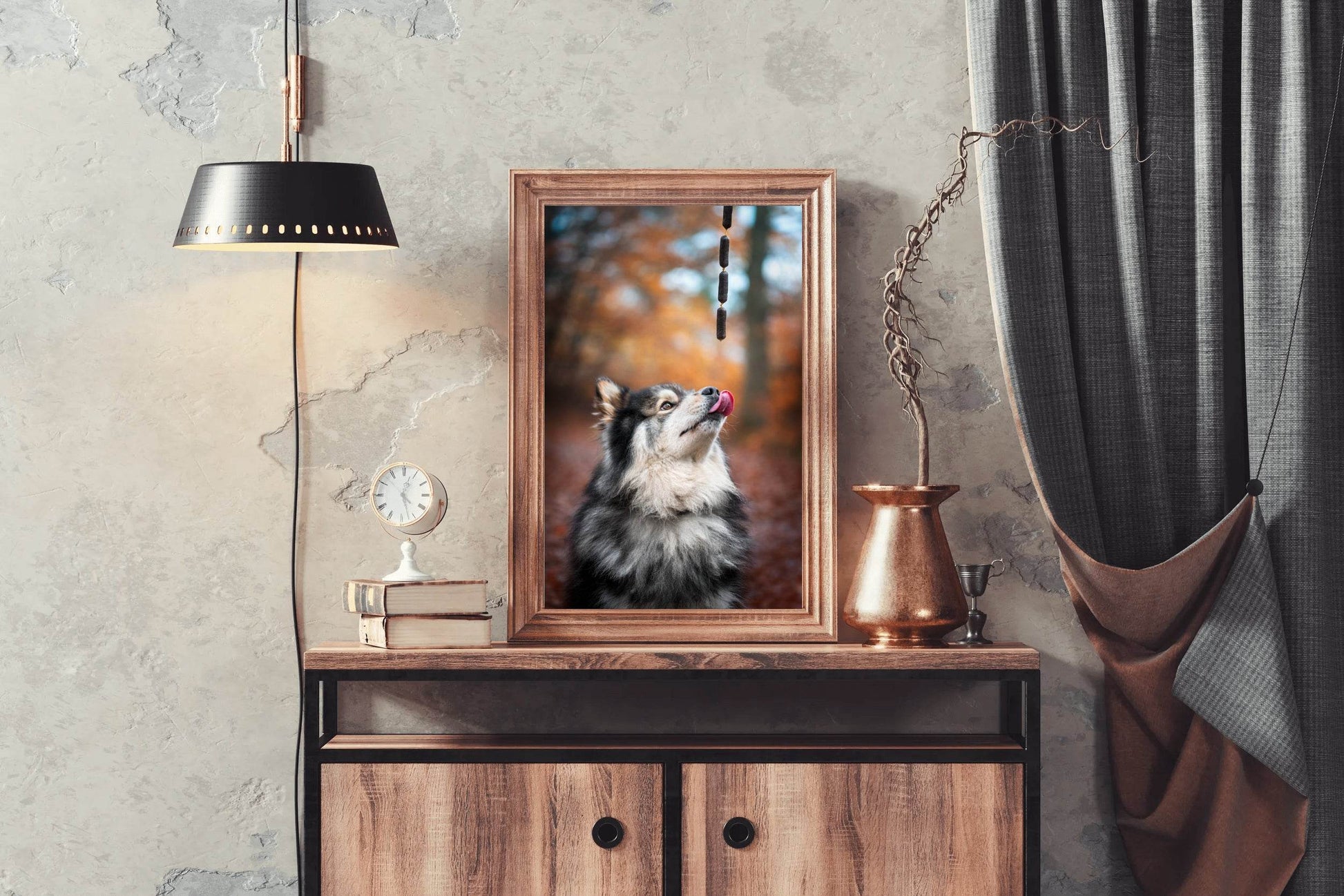 Finnish Lapphund Animal Wall Art - beink online art store