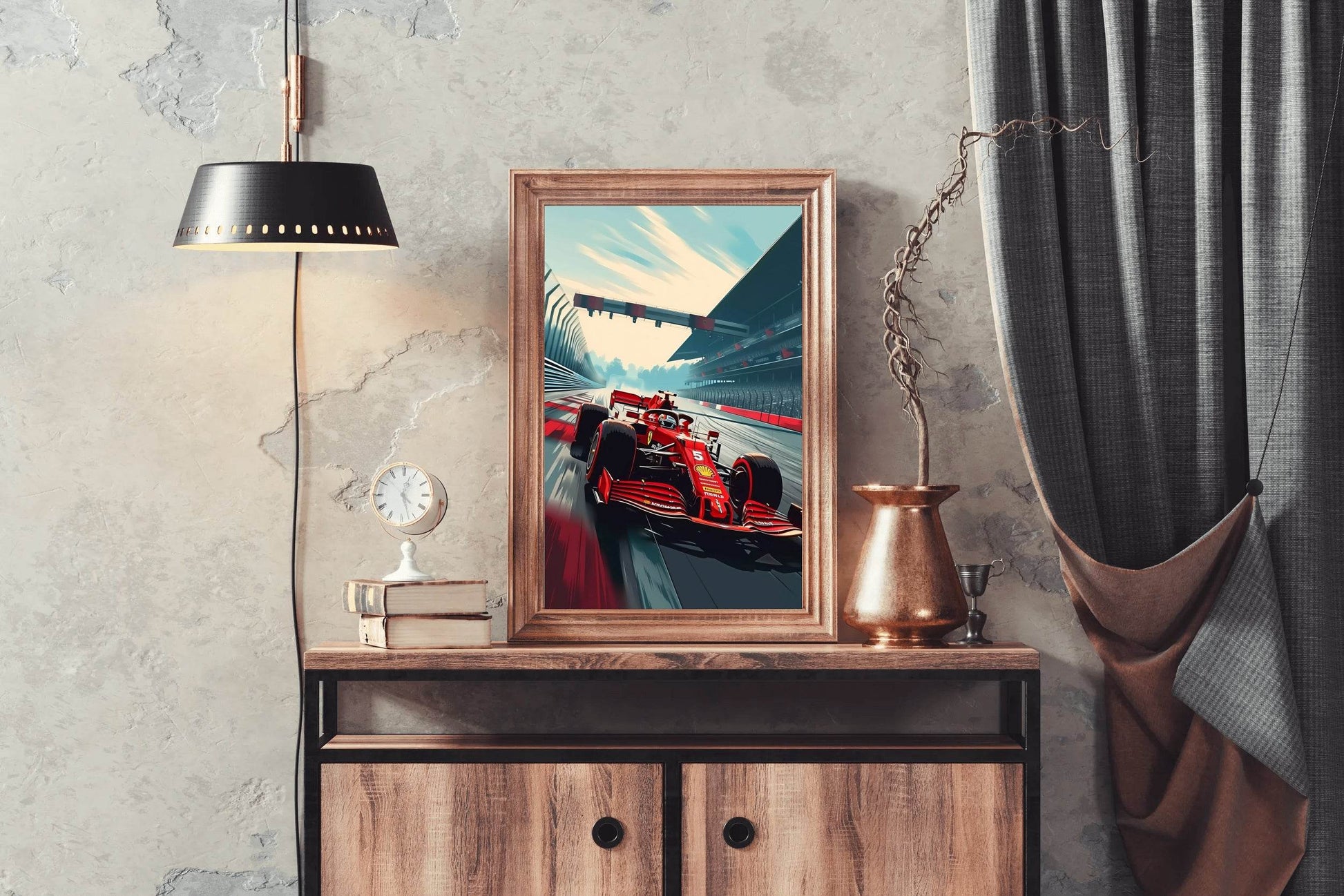 Formula 1 Rally Modern Wall Art - beink online art store