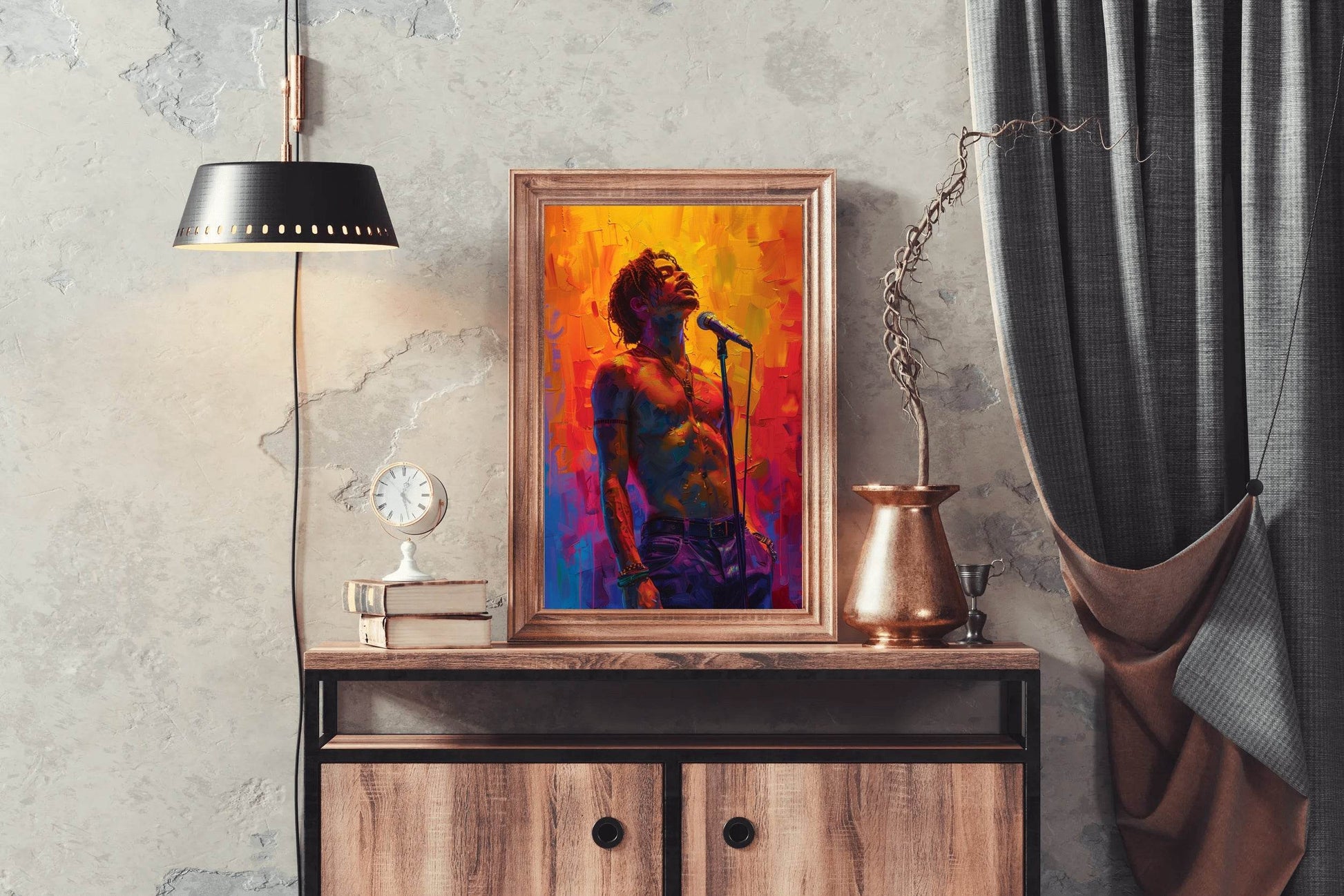 Drag King Performing Wall Art - beink online art store