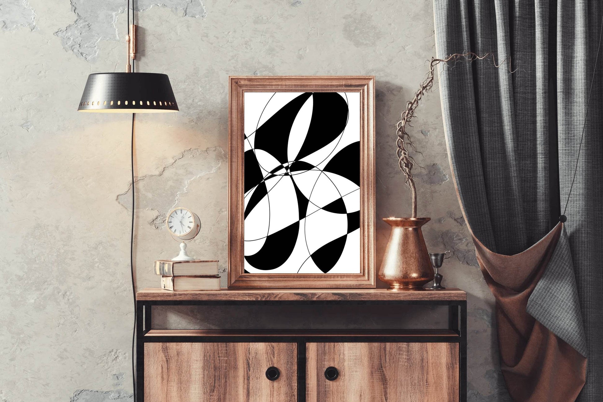 Checkered Pattern Wall Art - beink online art store